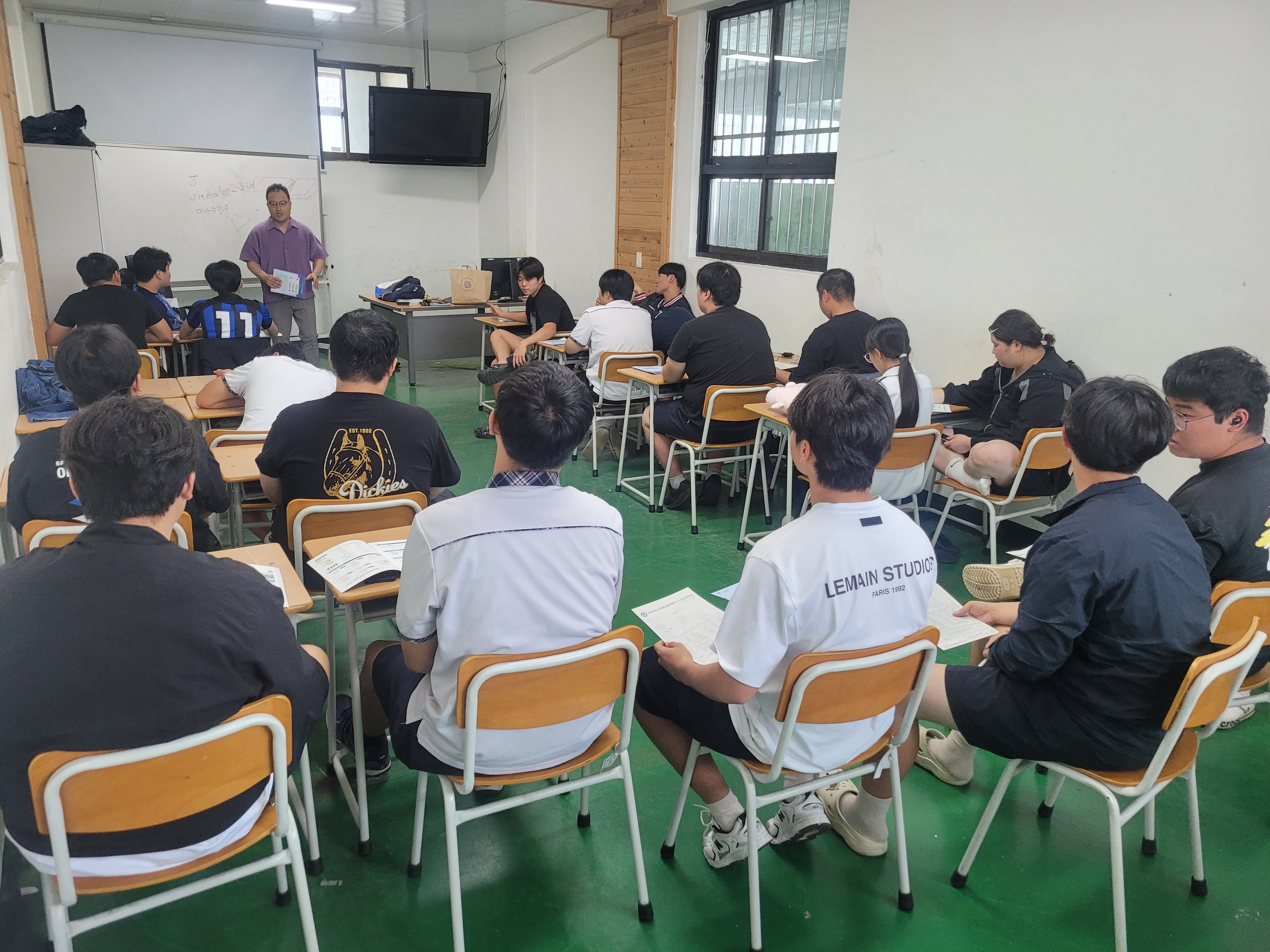 진도실고 소방재난안전 홍보 상세정보 페이지로 이동하기